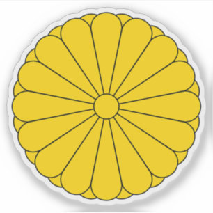 Japans kejserliga försegling klistermärken