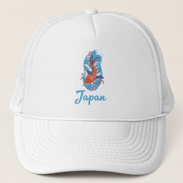 Japans logotyp för fiske keps (Framsida)