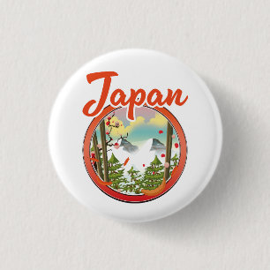 Japans logotyp för resor knapp