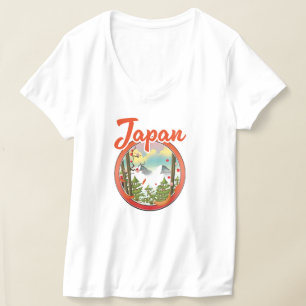 Japans logotyp för resor t shirt