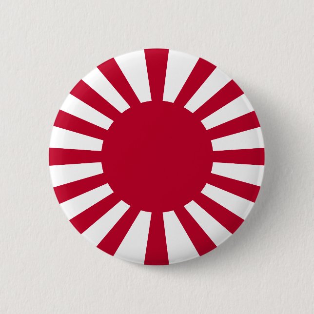 Japans Rising Sun-flagga Knapp (Framsida)