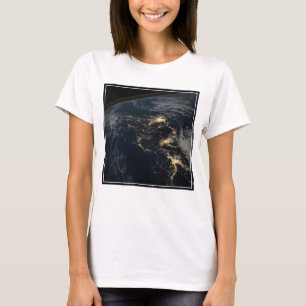 Japans stad Ljus på natten. T Shirt