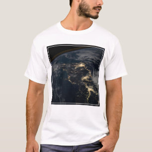 Japans stad Ljus på natten. T Shirt