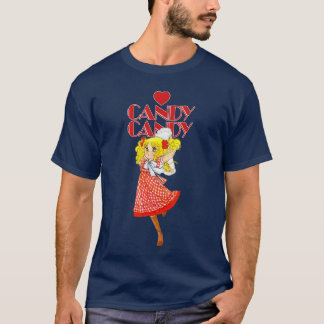 Japansk 80-tals Retro Godis Tecknad Serie Vintage  T Shirt