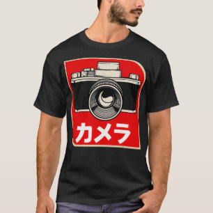 Japansk analog kamera, filmretro fotopher Pho T Shirt
