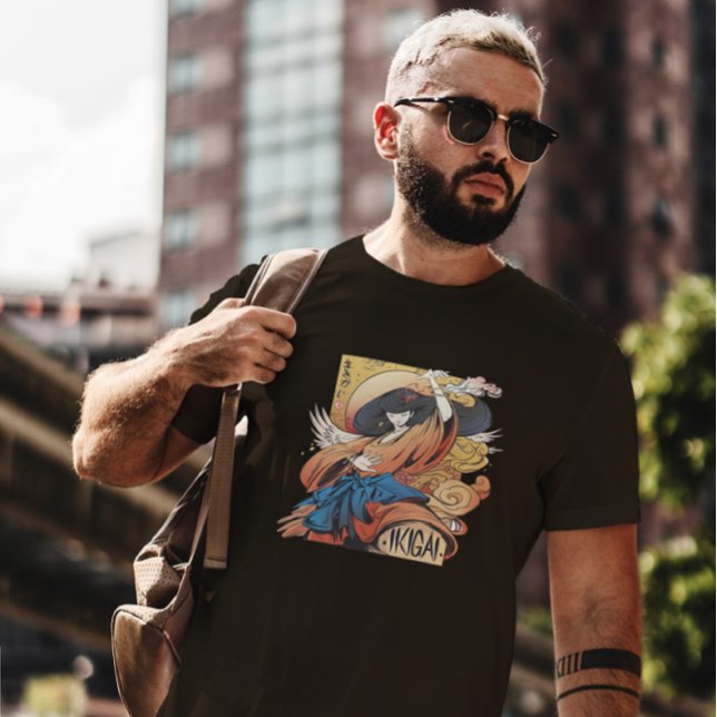 Japansk Andlig Girl T Shirt (Skapare uppladdad)