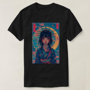 Japansk Anime Flick Fantasy Konst 01 T Shirt