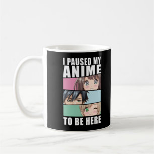 Japansk Anime Girl Manga Tecknad Otaku Fläkt Kaffemugg