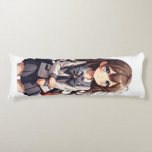 Japansk Anime School Girl