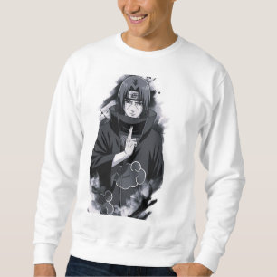 Japansk Anime Shinobi Ninja Grafisk Tröja Lång Ärmad Tröja