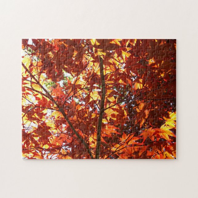 Japansk apel i Sol Pussel (Horisontell)