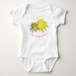 Japansk apel på en Baby-bodydräkt T Shirt