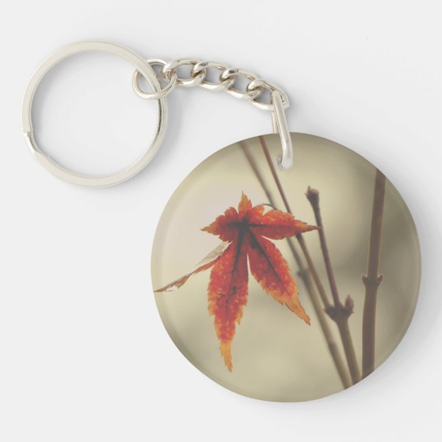 Japansk aple Löv Vintage Stil (Framsidan)