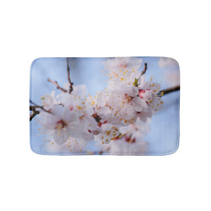 Japansk Apricot-Blommar Badrumsmatta
