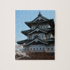 Japansk arkitektur i Castle Byggnad Pussel