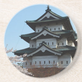 Japansk arkitektur i Castle Byggnad Underlägg Sandsten