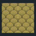 Japansk Art Deco: Black Guld Design Poster<br><div class="desc">Sömlös svart och guld japansk art deco blommigt vinkar mönster Vintage japansk art deco vinkarare i en opulent svart & guld blandning. Japansk konst deco elegance,  svart och guld förenade! japanskt,  deco,  mönster,  blommigt,  sömlöst,  abstrakt,  deka,  mode,  vintage,  bakgrunder,  retro,  våg,  geometri,  lyx,  väv,  tyg,  kines,  form,  dekoration,  kultur</div>