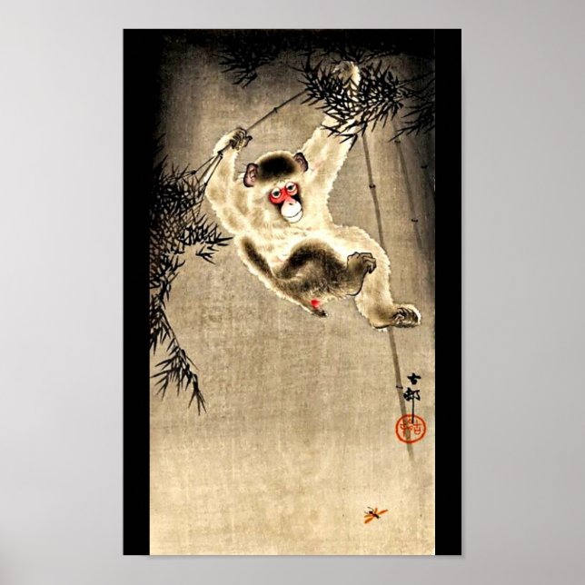 Japansk Art-Ohara Koson 16, poster Vintage (Framsidan)
