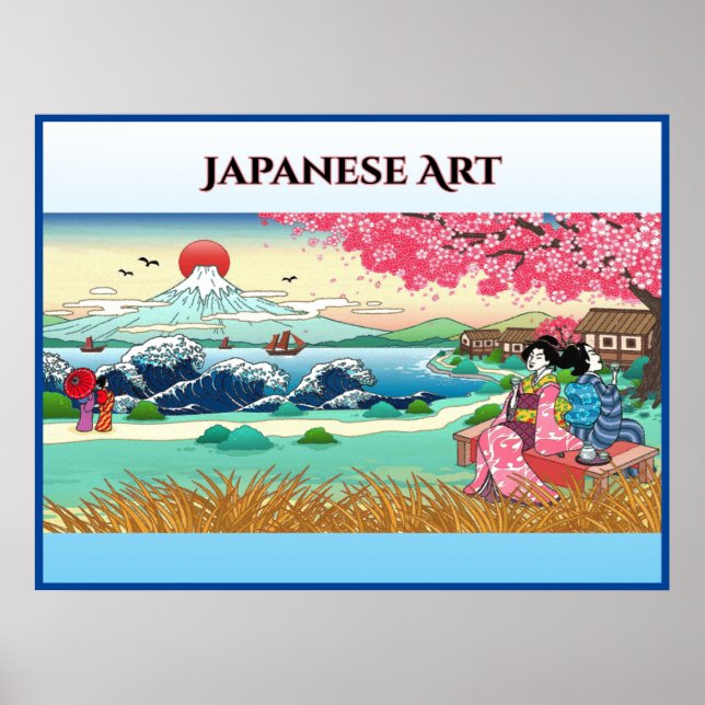 Japansk Art Poster (Framsidan)