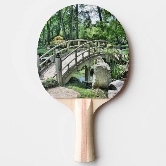 Japansk bågbro pingisracket (Framsidan)