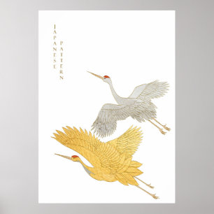 Japansk bakgrund poster