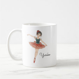 Japansk Ballerina Girl Personlig Kaffemugg