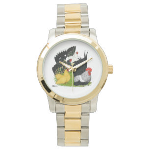 Japansk bantam-kvartetten armbandsur