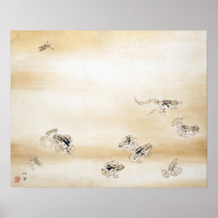 Japansk Bläck-målning "A Bra Day" Poster