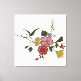 Japansk blomkonst Japansk blomma Canvastryck