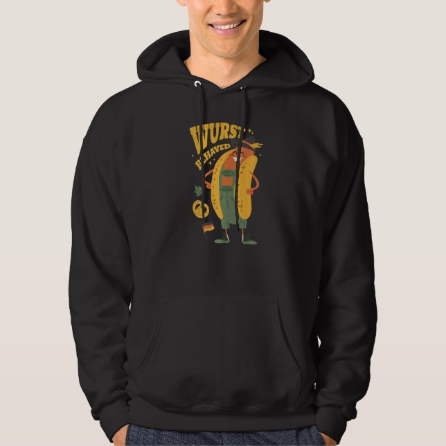 Japansk blomningstyp hoodie (Framsida)