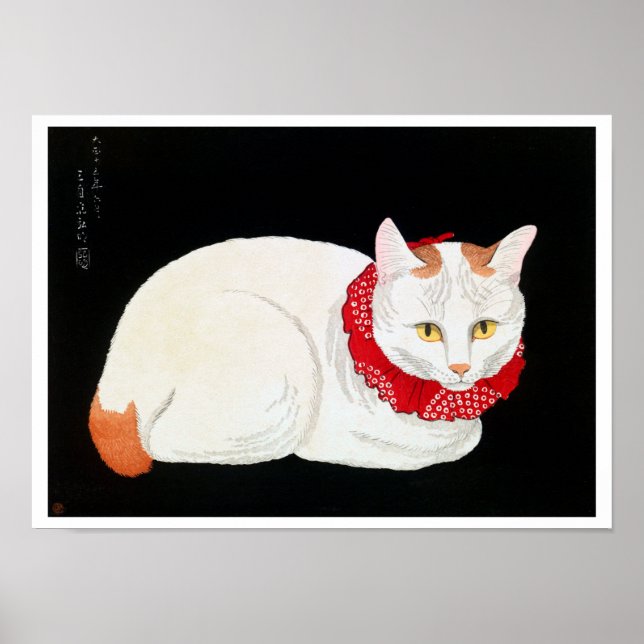 Japansk Bobtail Cat, Shotei Poster (Framsidan)