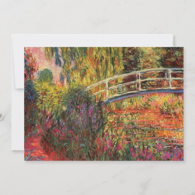 Japansk Bridge | Claude Monet (Framsida)