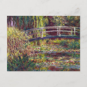Japansk Bridge Claude Monet-coola, gammal, mästare Vykort