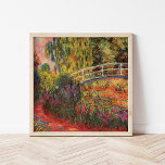 Japansk Bridge | Claude Monet Poster<br><div class="desc">Japansk Bridge,  även känd som Vatten-Lily Pond (1900),  från en serie oljemålningar av Franskens imponerande konstnär Claude Monet. Monets Vatten Lilies-serie skildrar blomsterträdgården i hans hem,  och var den huvudsakliga inriktningen för hans arbete under hans 30 livs senaste år. Använda verktygen för att lägga till anpassningsbar eller anpassa bilden.</div>