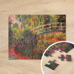 Japansk Bridge | Claude Monet Pussel<br><div class="desc">Japansk Bridge,  även känd som Vatten-Lily Pond (1900),  från en serie oljemålningar av Franskens imponerande konstnär Claude Monet. Monets Vatten Lilies-serie skildrar blomsterträdgården i hans hem,  och var den huvudsakliga inriktningen för hans arbete under hans 30 livs senaste år. Använda verktygen för att lägga till anpassningsbar eller anpassa bilden.</div>