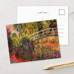 Japansk Bridge | Claude Monet Vykort<br><div class="desc">Japansk Bridge,  även känd som Vatten-Lily Pond (1900),  från en serie oljemålningar av Franskens imponerande konstnär Claude Monet. Monets Vatten Lilies-serie skildrar blomsterträdgården i hans hem,  och var den huvudsakliga inriktningen för hans arbete under hans 30 livs senaste år. Använda verktygen för att lägga till anpassningsbar eller anpassa bilden.</div>