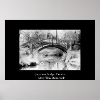 Japansk Bridge Poster