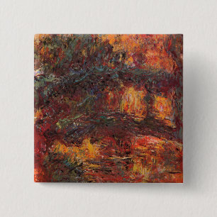 Japansk bro - Claude Monet - c1920 Knapp