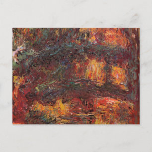 Japansk bro - Claude Monet - c1920 Vykort