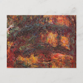 Japansk bro - Claude Monet - c1920 Vykort
