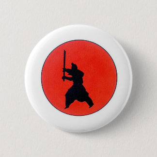 Japansk Bushido 6 Cm Round Badge Knapp