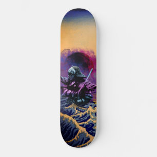 Japansk Bushido-krigare  Mini Skateboard Bräda 18,5 Cm
