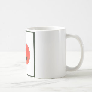 Japansk bushido Way Warrior Kaffemugg