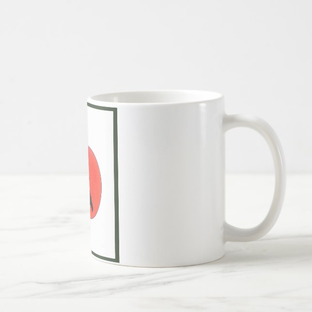 Japansk bushido Way Warrior Kaffemugg (Höger)