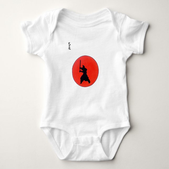 Japansk bushido Way Warrior Tröja (Framsida)