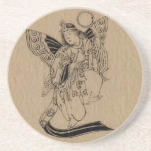 Japansk Butterfly Angel Underlägg