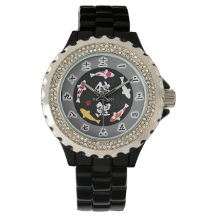 Japansk Carp (Koi eller Nishikigoi) Armbandsur