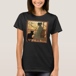 Japansk Cat Neko Tee