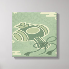 Japansk charm ∣ den lyckliga konstanten canvastryck