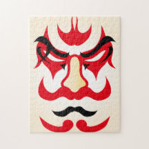 Japansk charm ∣ Traditional Kabuki Theater Makeup